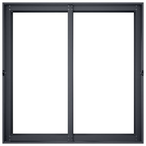 Γλάστρα Κήπου Ανθρακί 80 x 80 x 60 εκ. Ψυχρής έλασης χάλυβας - Pakobazaar