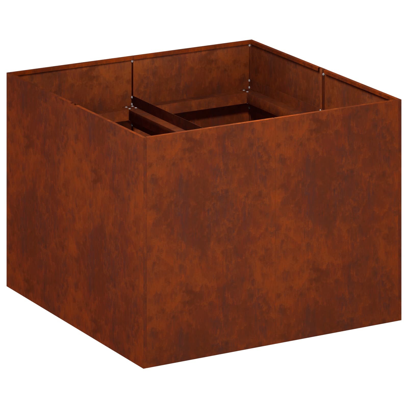 Γλάστρα Κήπου Σκ rusty 80 x 80 x 60 εκ.