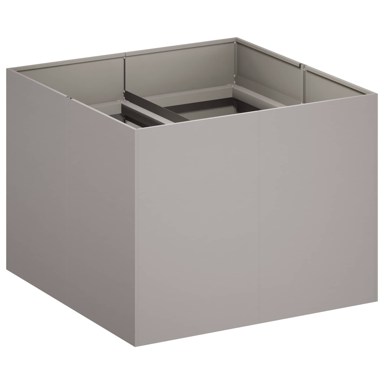 Γλάστρα Κήπου Σκ rusty 80 x 80 x 60 εκ.