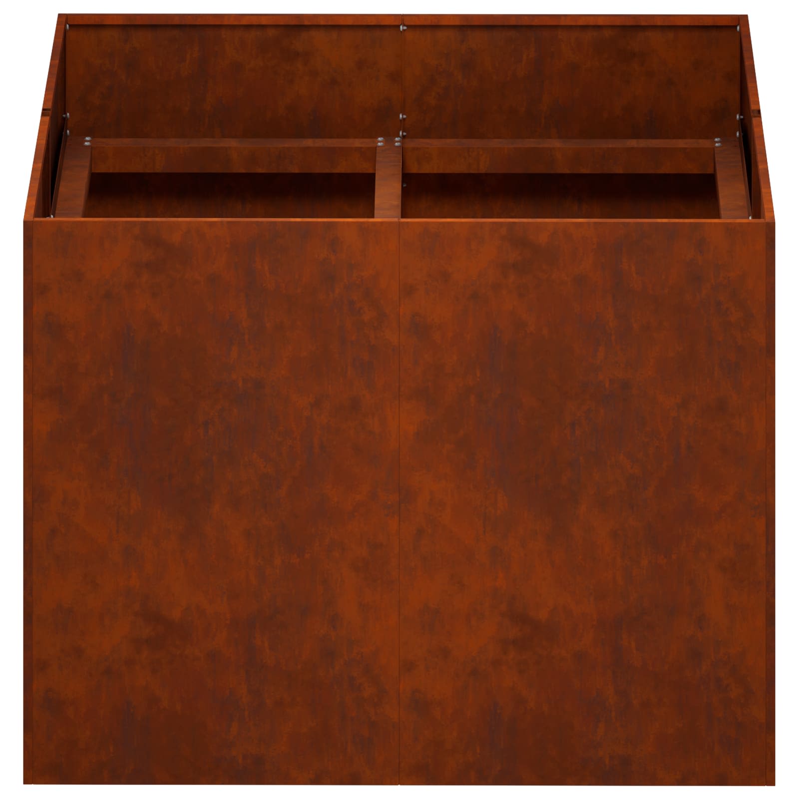 Γλάστρα Κήπου Σκ rusty 80 x 80 x 60 εκ.