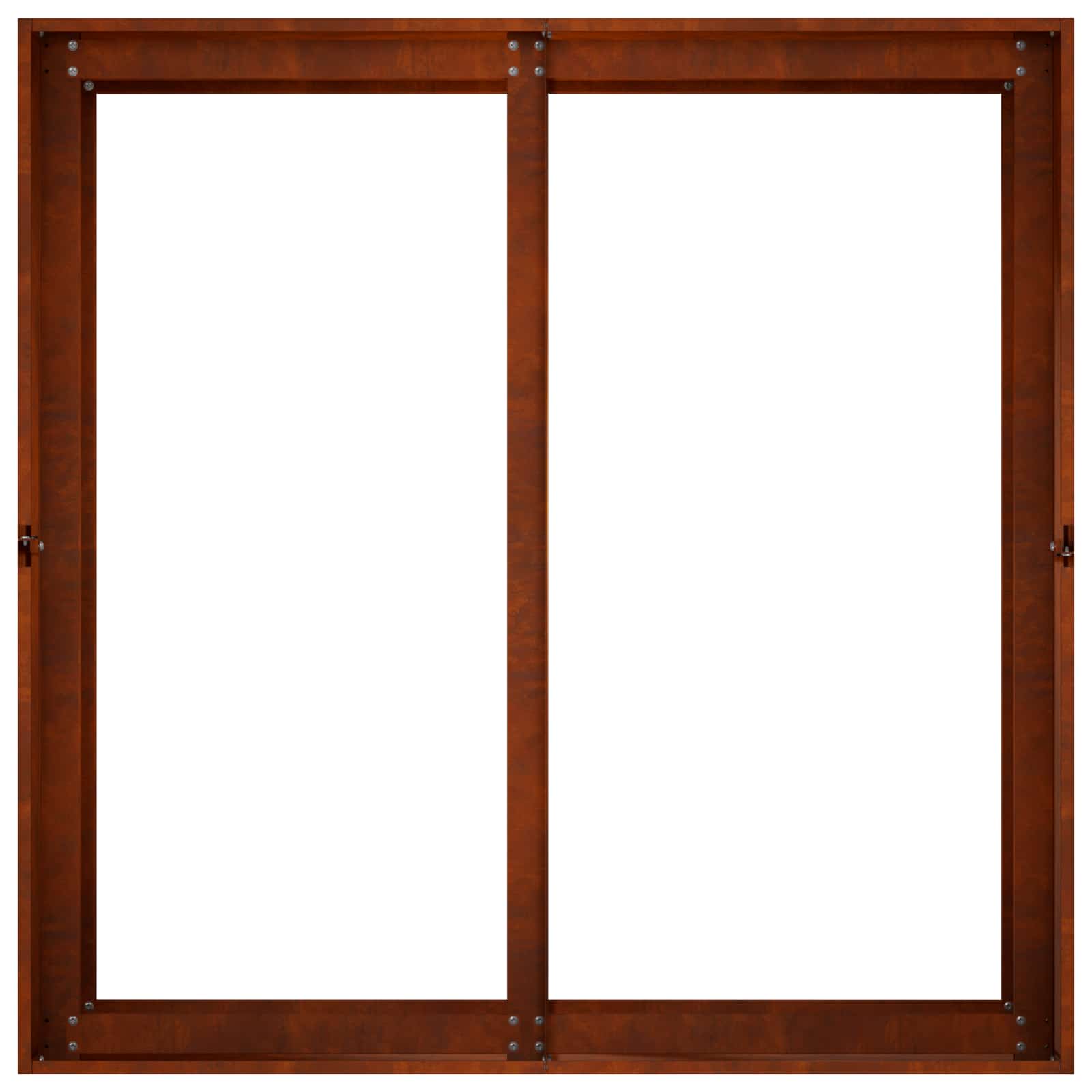 Γλάστρα Κήπου Σκ rusty 80 x 80 x 60 εκ.