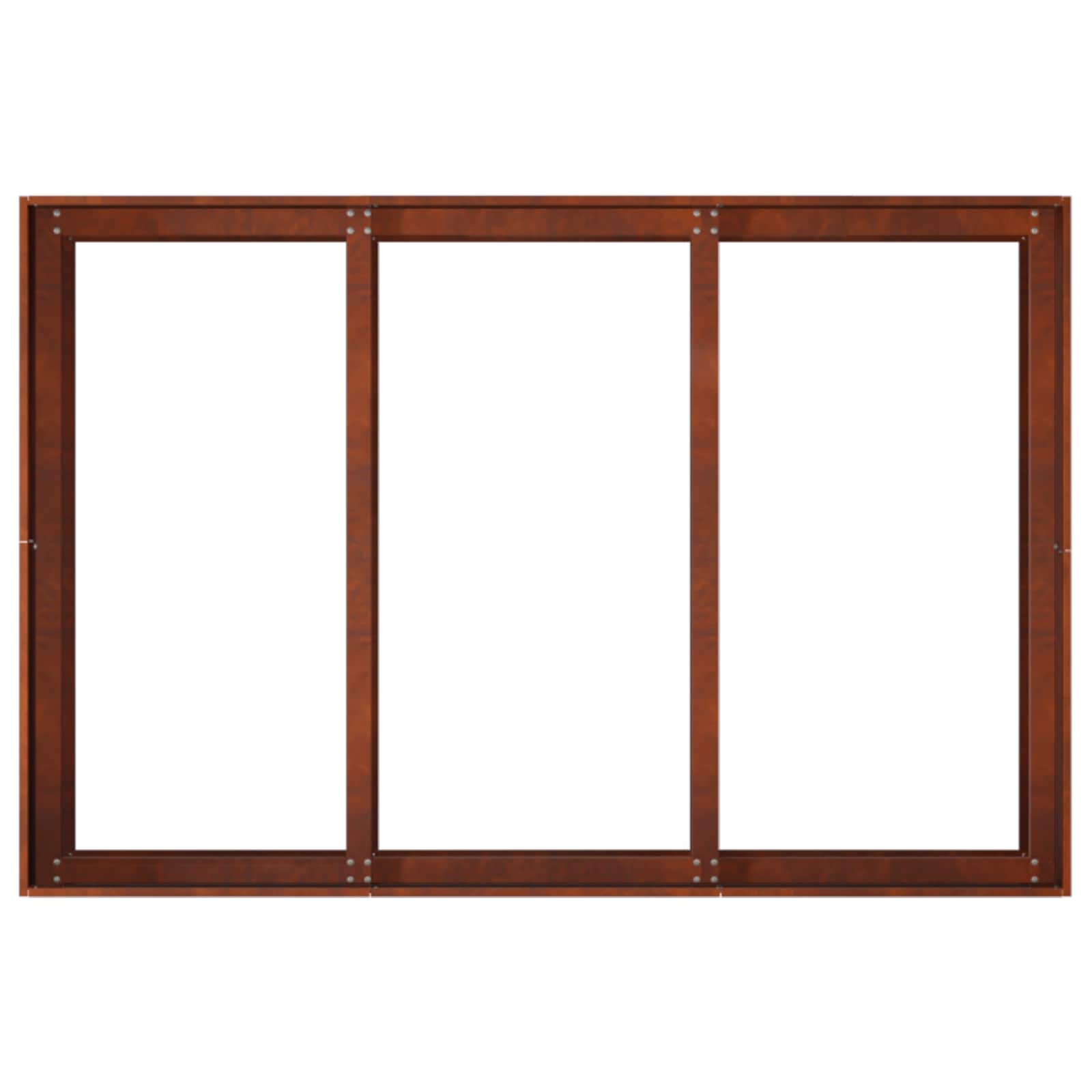 Γλάστρα Κήπου Σκ rusty 120 x 80 x 60 εκ - Pakobazaar