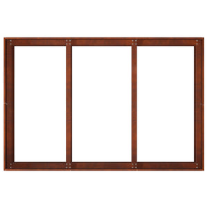 Γλάστρα Κήπου Σκ rusty 120 x 80 x 60 εκ - Pakobazaar