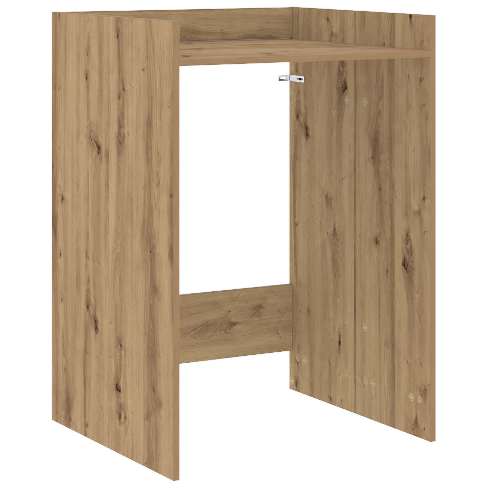 Ντουλάπα Πλυντηρίου με αποθήκευση Καρυδιά Χειροποίητης Εργασίας