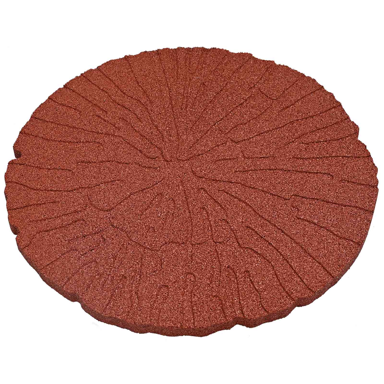Πέτρα βήματος 6 pcs Κόκκινο Ø 45 x 1,8 εκ Λάστιχο - Pakobazaar