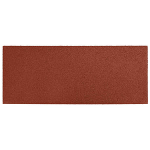 Πέτρα βήματος 6 pcs Κόκκινο 60,5 x 25 x 2 εκ Λάστιχο - Pakobazaar