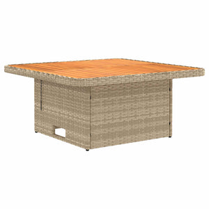 Σύνολα επίπλων με μαξιλάρι 5 pcs Μπέζ και Ανοιχτό Γκρι Ράτα PE - Pakobazaar