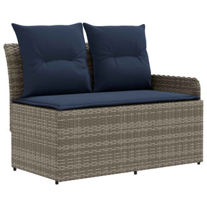 Σύνολα επίπλων με μαξιλάρι 5 pcs Γκρι και Navy Blue Ράτα PE - Pakobazaar