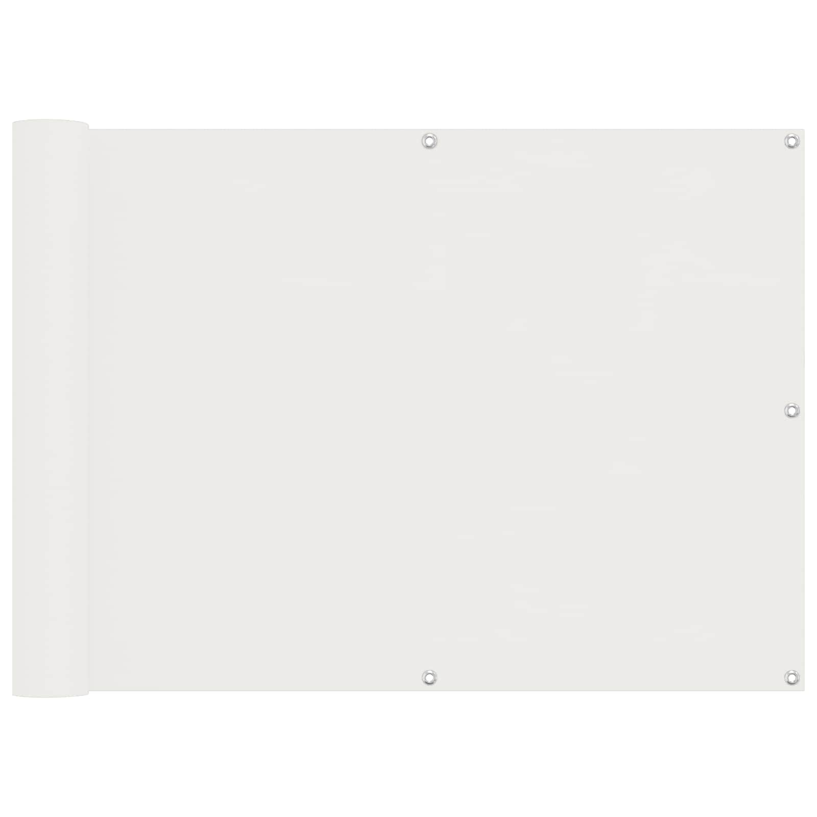 Οθόνη Μπαλκονιού Λευκός 75 x 200 cm - Pakobazaar