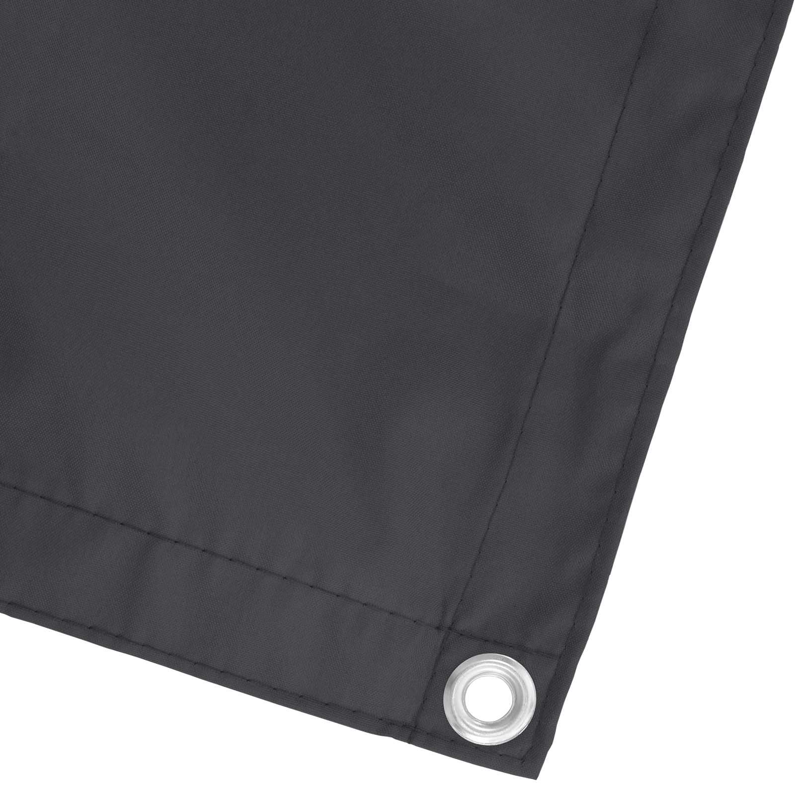 Οθόνη Μπαλκονιού Μαύρο 110 x 500 cm Ύφασμα Όξφορντ - Pakobazaar