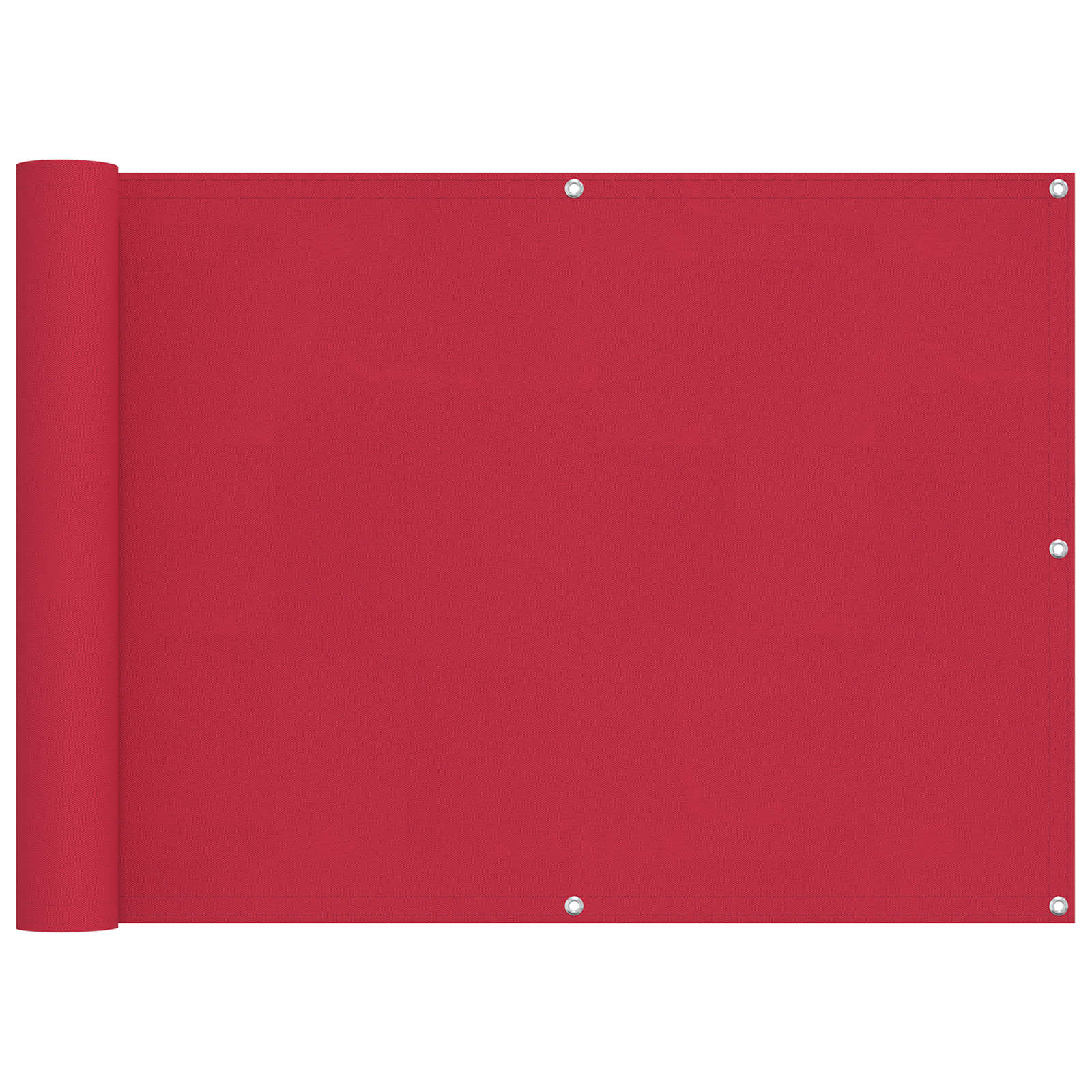 Οθόνη Μπαλκονιού Μπορντό 75 x 500 cm - Pakobazaar