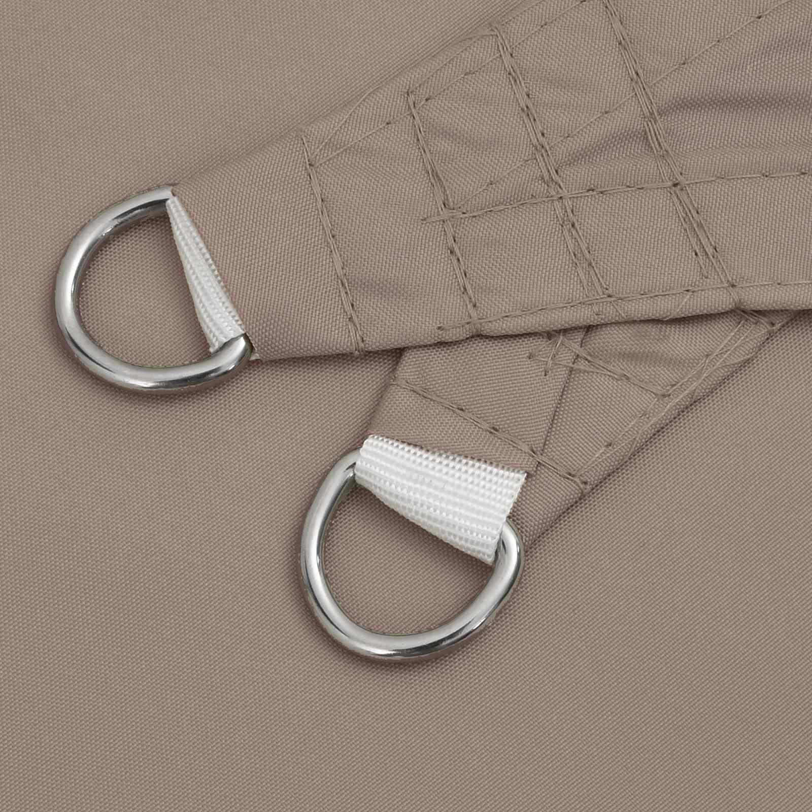 Πανί σκιάς Taupe 6 x 2 m 100% Πολυέστερ Οξφόρδη - Pakobazaar