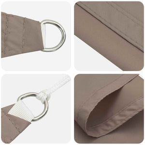 Πανί σκιάς Taupe 6 x 2,5 μ 100% Πολυέστερ Οξφόρδη - Pakobazaar