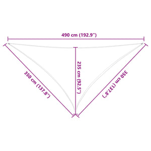 Σκίαση Ήλιου Εξωτερικού Χώρου 3,5 x 3,5 x 4,9 m - Pakobazaar