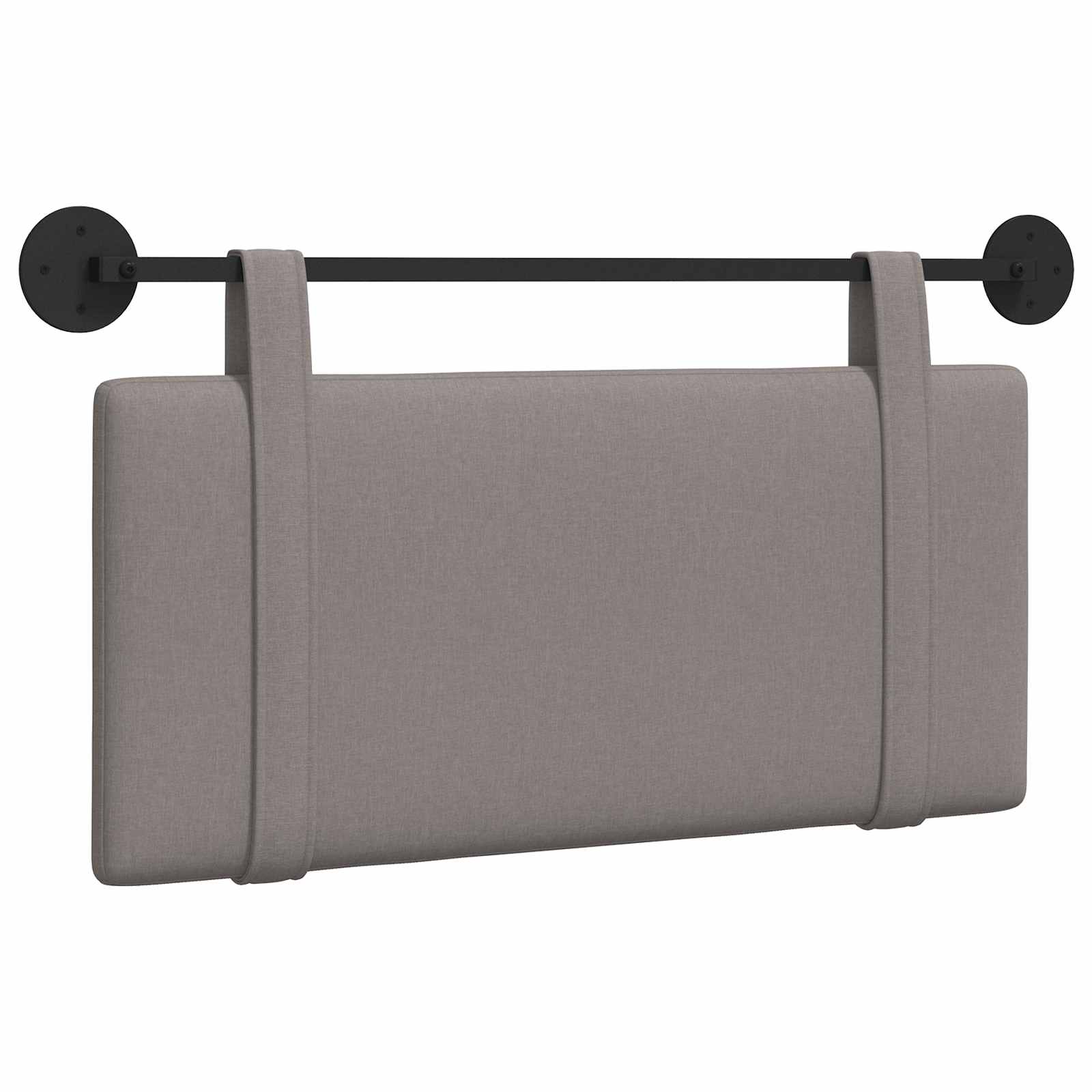 Κρεμαστό Κεφαλάρι Επιτοίχιο Taupe 90 x 55 x 5 εκ ύφασμα - Pakobazaar