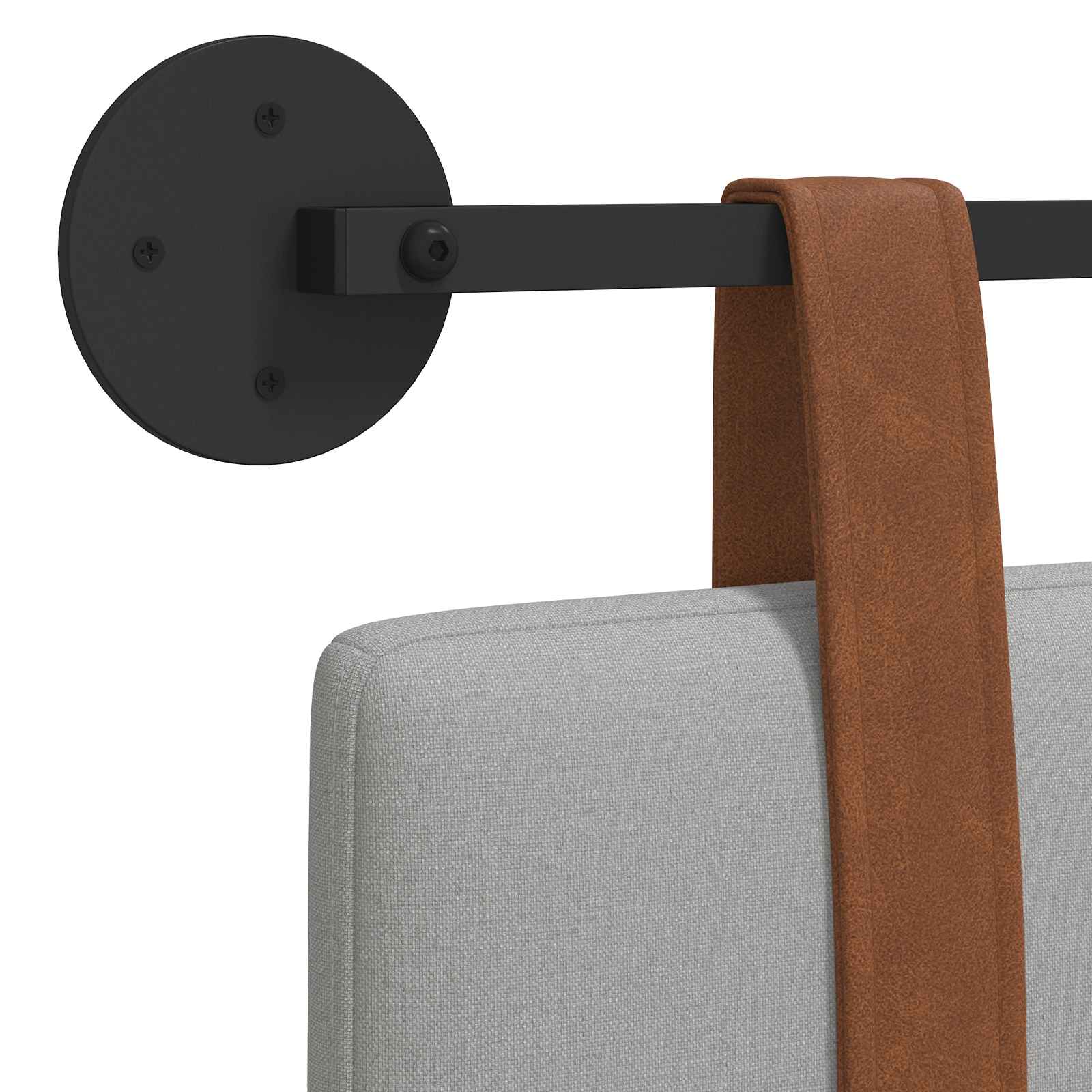 Κρεμαστό Κεφαλάρι Σκίουρος Γκρί 90 x 40 cm Επεξεργασμένο ξύλο - Pakobazaar