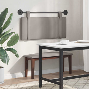 Κρεμαστό Κεφαλάρι Επιτοίχιο Taupe 110 x 55 x 5 εκ ύφασμα - Pakobazaar