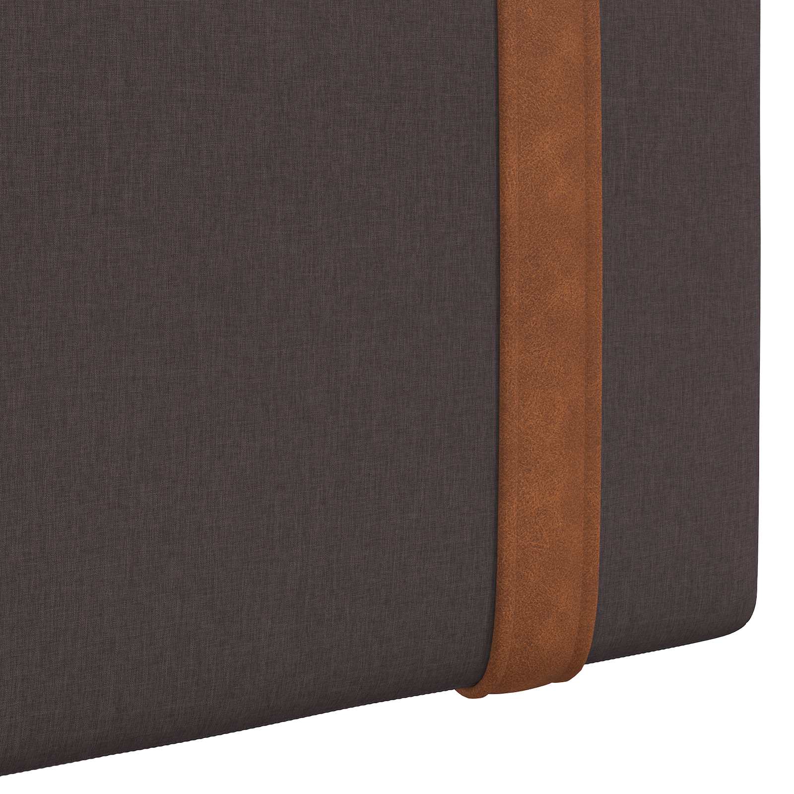 Κρεμαστό Κεφαλάρι Σκούρο Καφέ 100 x 40 cm Επεξεργασμένο ξύλο - Pakobazaar