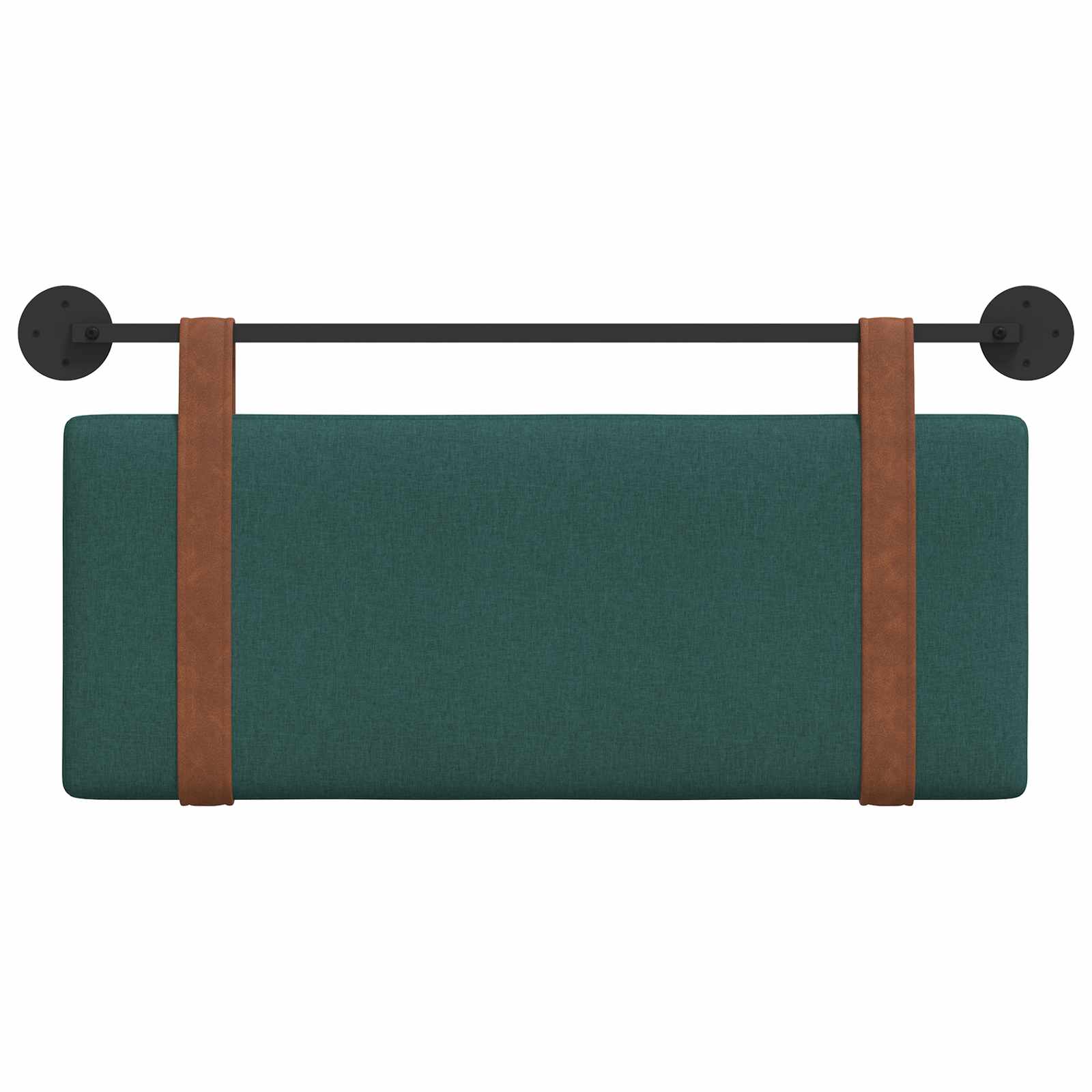 Κρεμαστό Κεφαλάρι Σκούρο Πράσινο 100 x 40 cm Επεξεργασμένο ξύλο - Pakobazaar