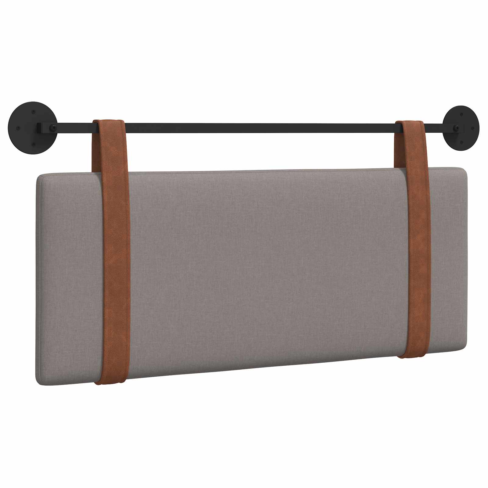 Κρεμαστό Κεφαλάρι Taupe 100 x 40 cm Επεξεργασμένο ξύλο - Pakobazaar