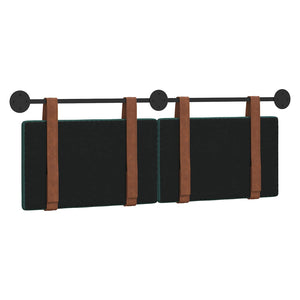 Κρεμαστό Κεφαλάρι Σκούρο Πράσινο 120 x 40 cm Επεξεργασμένο ξύλο - Pakobazaar