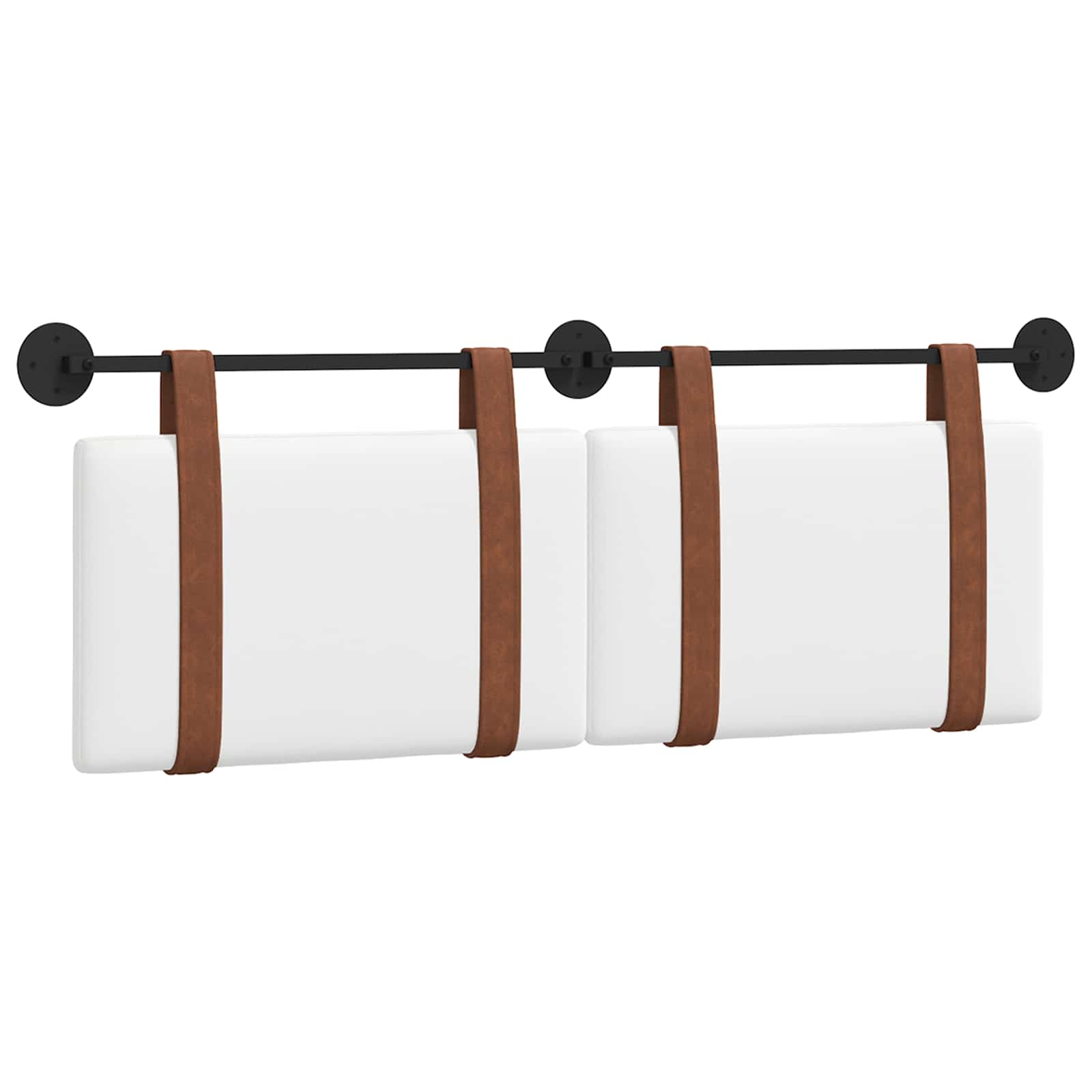 Κρεμαστό Κεφαλάρι Λευκό 120 x 40 cm Επεξεργασμένο ξύλο - Pakobazaar