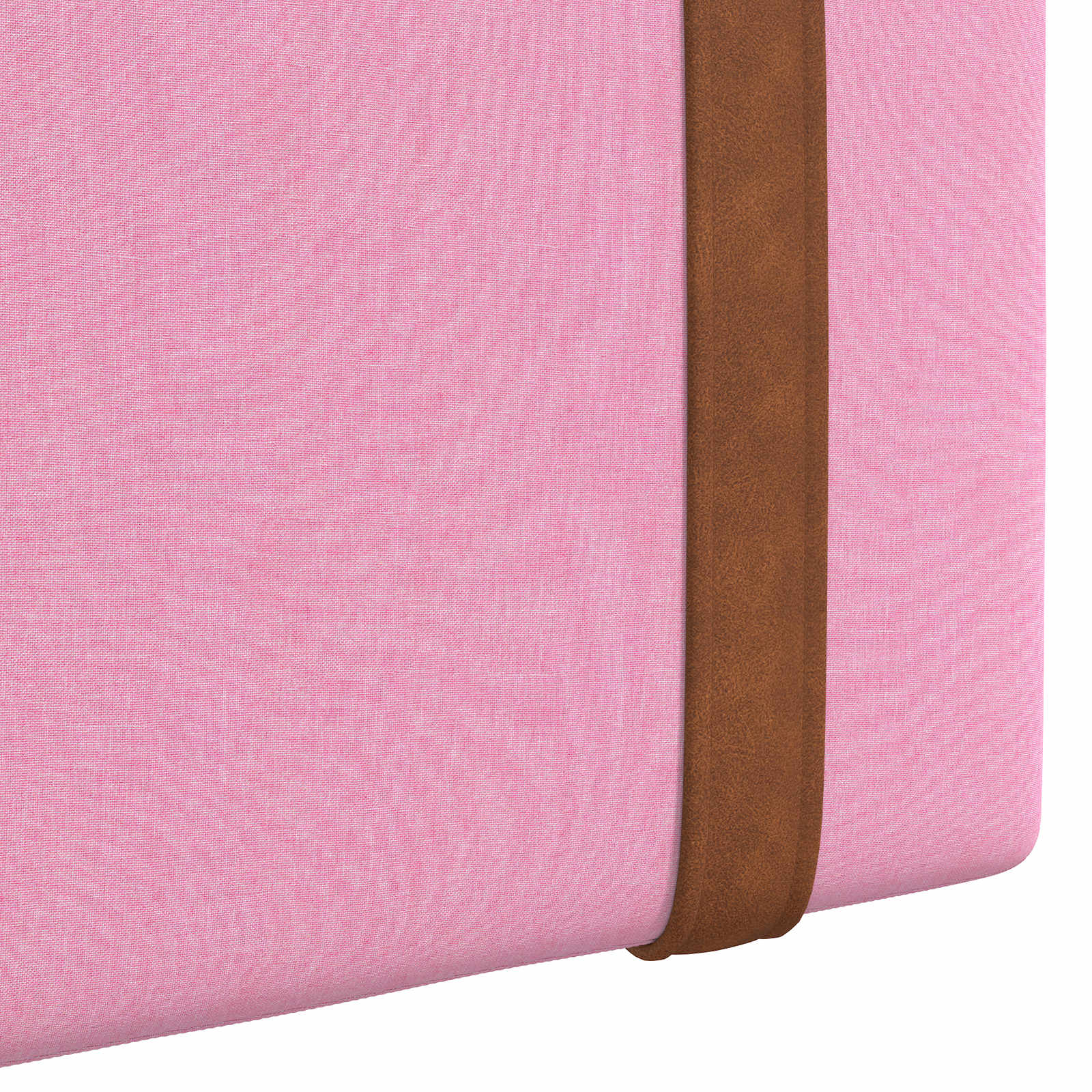 Κρεμαστό Κεφαλάρι Επιτοίχιο Ροζ 120 x 40 cm Επεξεργασμένο ξύλο - Pakobazaar