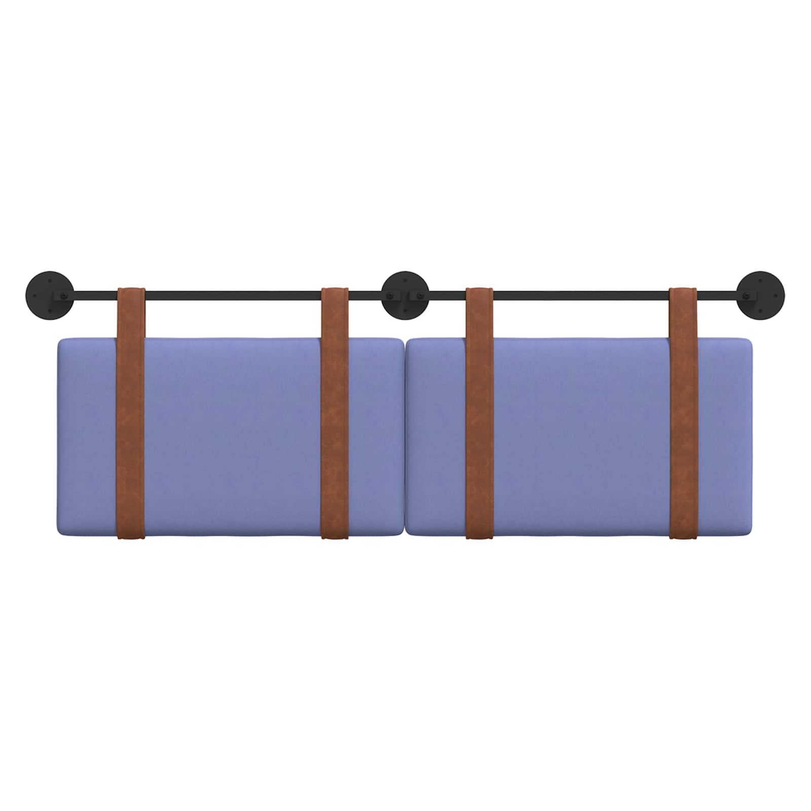 Κρεμαστό Κεφαλάρι Μπλε τζην 120 x 40 cm Επεξεργασμένο ξύλο - Pakobazaar