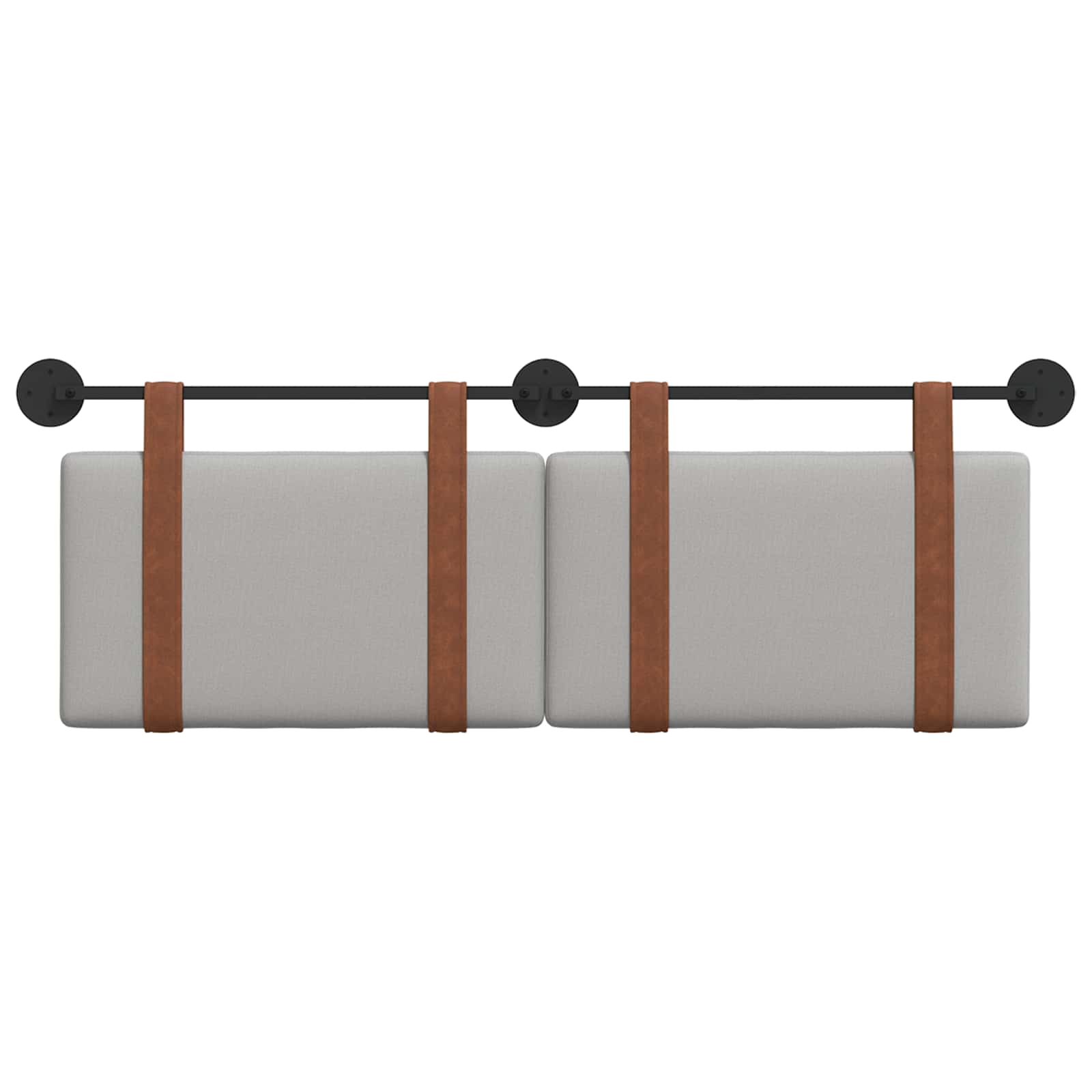 Κρεμαστό Κεφαλάρι Σκίουρος Γκρί 140 x 40 cm Επεξεργασμένο ξύλο - Pakobazaar