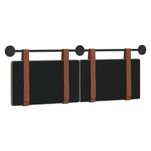 Κρεμαστό Κεφαλάρι Taupe 140 x 40 cm Επεξεργασμένο ξύλο - Pakobazaar