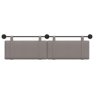 Κρεμαστό Κεφαλάρι Επιτοίχιο Taupe 170 x 55 x 5 εκ ύφασμα - Pakobazaar