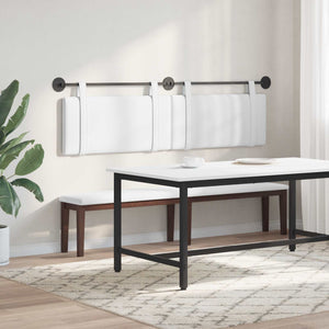 Κρεμαστό Κεφαλάρι Επιτοίχιο Λευκός 170 x 55 x 5 εκ ύφασμα - Pakobazaar