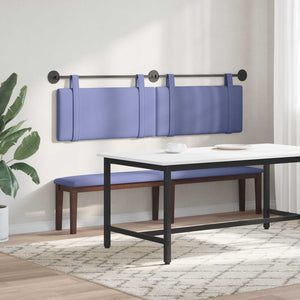 Κρεμαστό Κεφαλάρι Επιτοίχιο Μπλε τζην 170 x 55 x 5 εκ ύφασμα - Pakobazaar