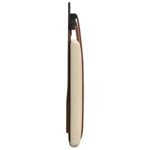Κρεμαστό Κεφαλάρι Επιτοίχιο Κρεμ 180 x 40 cm Επεξεργασμένο ξύλο - Pakobazaar