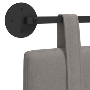 Κρεμαστό Κεφαλάρι Επιτοίχιο Taupe 210 x 55 x 5 εκ ύφασμα - Pakobazaar