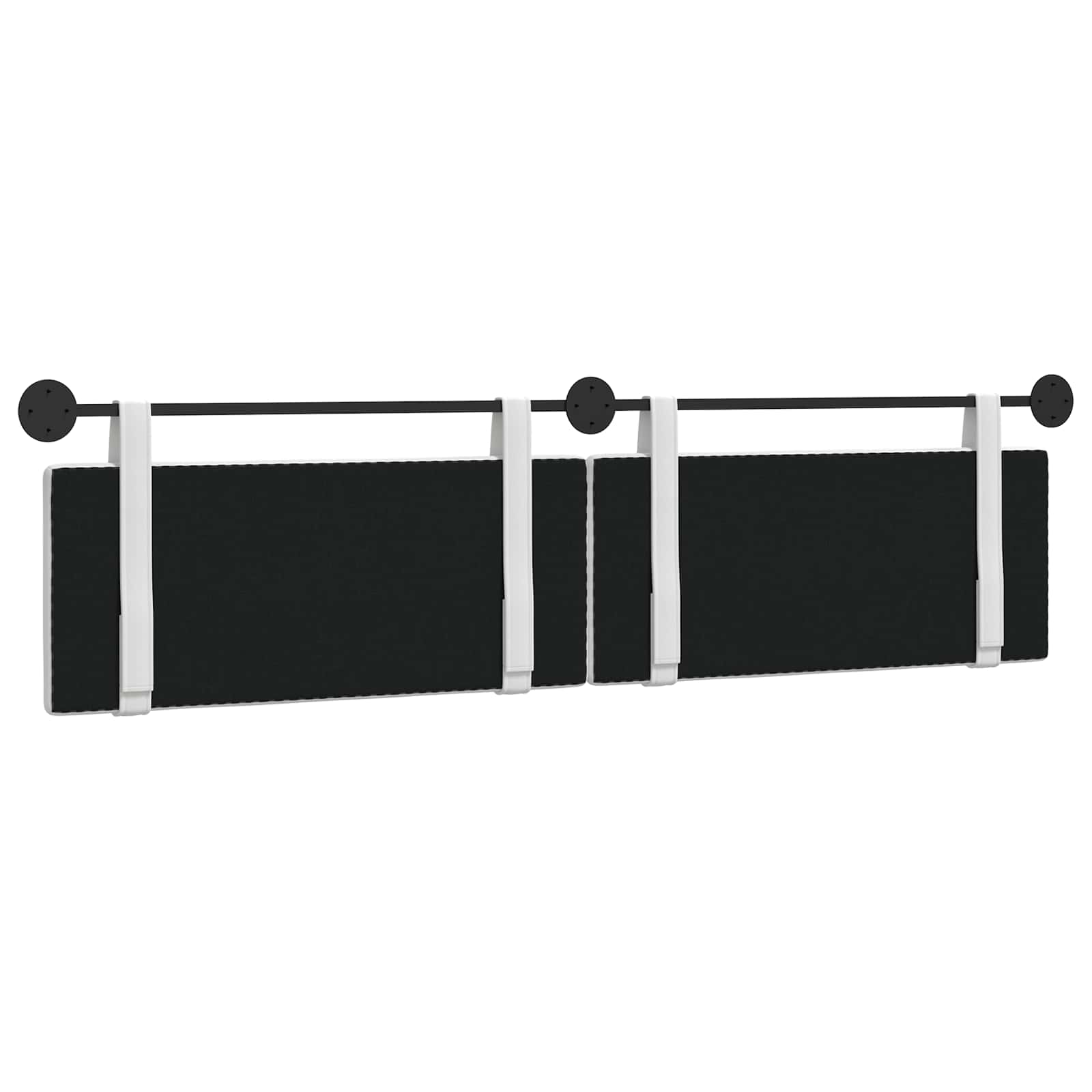 Κρεμαστό Κεφαλάρι Επιτοίχιο Λευκός 210 x 55 x 5 εκ ύφασμα - Pakobazaar