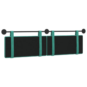 Κρεμαστό Κεφαλάρι Επιτοίχιο Τιρκουάζ 170 x 55 x 5 εκ Βελούδο - Pakobazaar