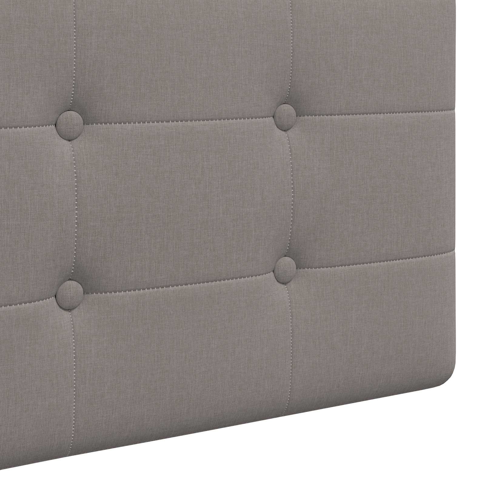 Κρεμαστό Κεφαλάρι Επιτοίχιο Taupe 210 x 55 x 5 εκ - Pakobazaar