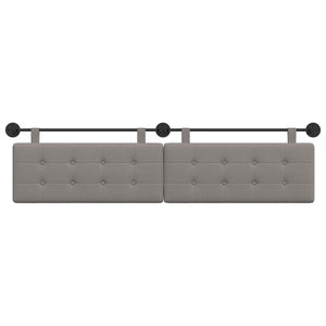 Κρεμαστό Κεφαλάρι Επιτοίχιο Taupe 210 x 55 x 5 εκ - Pakobazaar