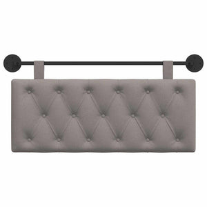 Κρεμαστό Κεφαλάρι Επιτοίχιο Taupe 110 x 55 x 7 εκ ύφασμα - Pakobazaar