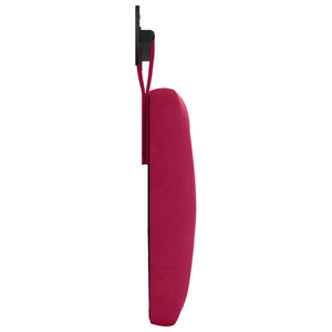 Κρεμαστό Κεφαλάρι Επιτοίχιο Κόκκινο 130 x 55 x 7 εκ Βελούδο - Pakobazaar