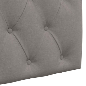Κρεμαστό Κεφαλάρι Επιτοίχιο Taupe 150 x 55 x 7 εκ ύφασμα - Pakobazaar