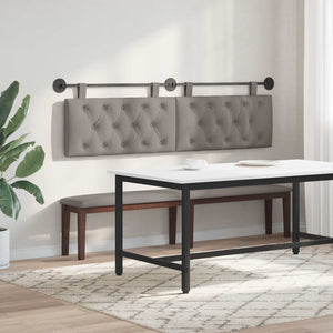 Κρεμαστό Κεφαλάρι Επιτοίχιο Taupe 170 x 55 x 7 εκ ύφασμα - Pakobazaar