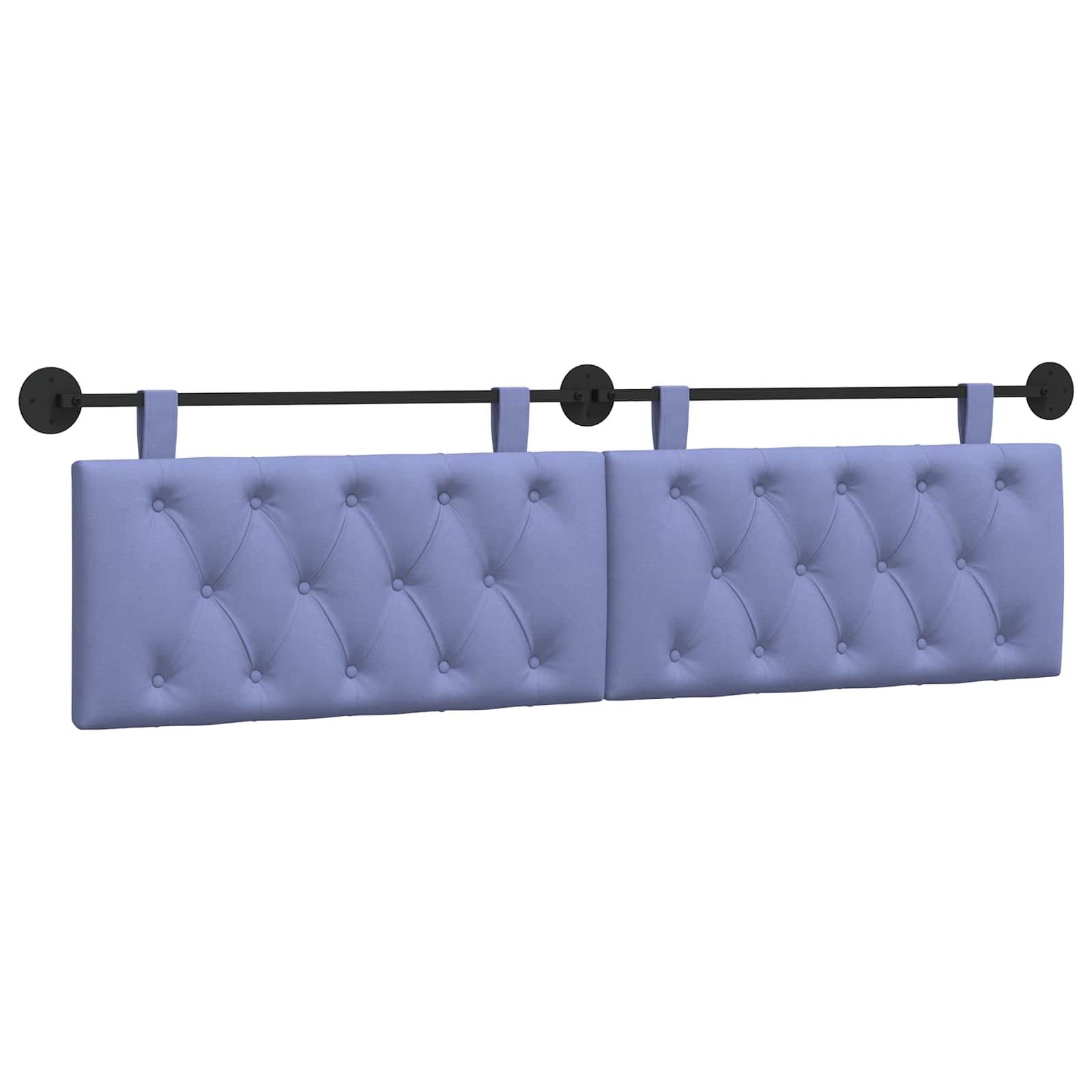 Κρεμαστό Κεφαλάρι Επιτοίχιο Μπλε τζην 190 x 55 x 7 εκ ύφασμα - Pakobazaar