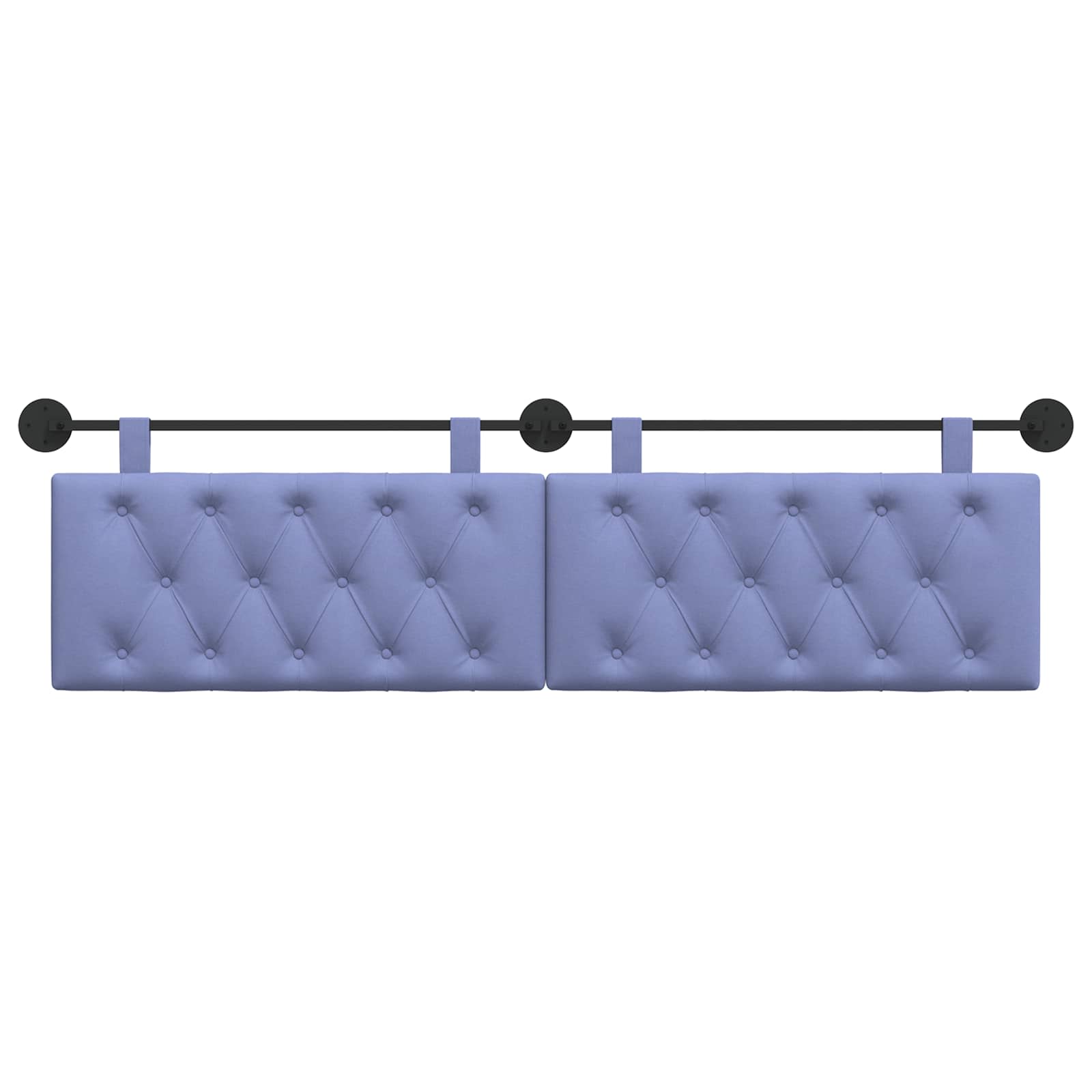 Κρεμαστό Κεφαλάρι Επιτοίχιο Μπλε τζην 190 x 55 x 7 εκ ύφασμα - Pakobazaar