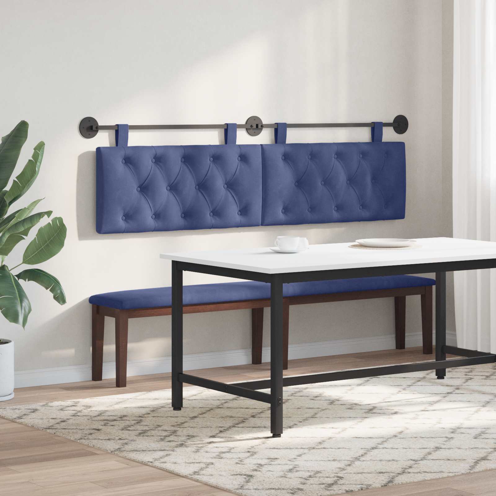Κρεμαστό Κεφαλάρι Μπλε Αστυνομίας 190 x 55 x 7 εκ Βελούδο - Pakobazaar