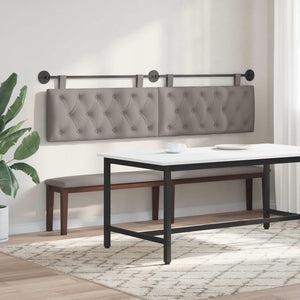 Κρεμαστό Κεφαλάρι Επιτοίχιο Taupe 210 x 55 x 7 εκ ύφασμα - Pakobazaar