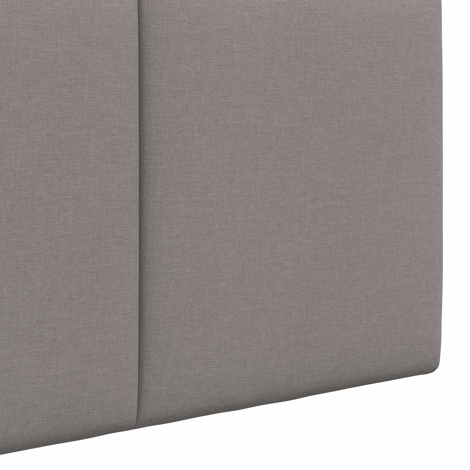 Κρεμαστό Κεφαλάρι Επιτοίχιο Taupe 110 x 55 x 5 εκ ύφασμα - Pakobazaar