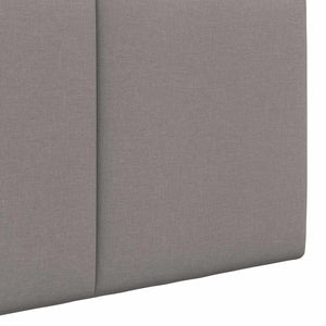 Κρεμαστό Κεφαλάρι Επιτοίχιο Taupe 110 x 55 x 5 εκ ύφασμα - Pakobazaar