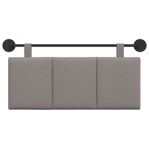 Κρεμαστό Κεφαλάρι Επιτοίχιο Taupe 110 x 55 x 5 εκ ύφασμα - Pakobazaar